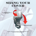 30-60HP Outboard Motor Cover – Heavy-Duty Protection for Your Boat Motor - Norte #