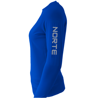 Norte Women's UPF 50 Rash Guard SPF/UV Blue - Norte #