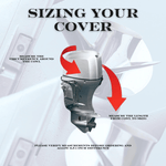 175-250HP Outboard Motor Cover – Heavy-Duty Protection for Your Boat Motor - Norte #