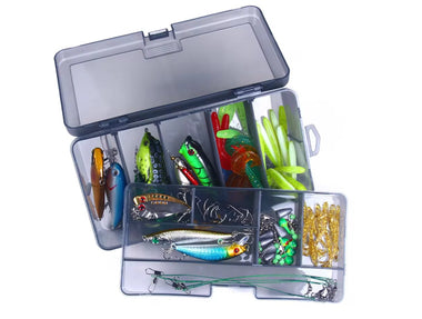 116-Piece Fishing Tackle Box Set – Complete Fishing Gear for All Anglers - Norte #