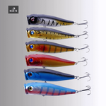 Norte Outdoor Life-Like Topwater Popper Lures – Perfect for Smallmouth and Largemouth Bass